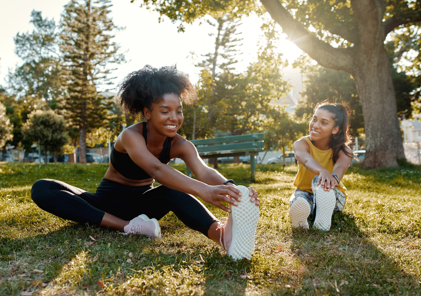 Active recovery and movement outdoors